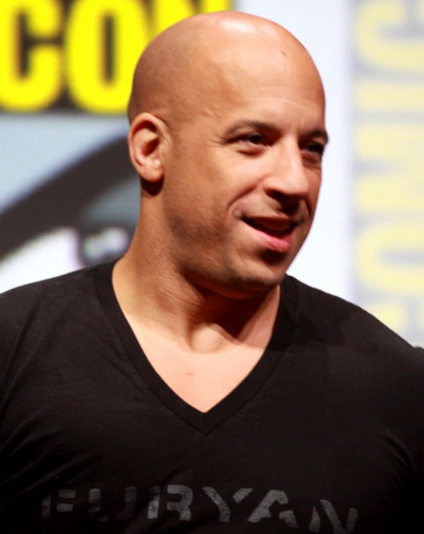 <strong>Vin Diesel</strong>. Immagine di Gage Skidmore.