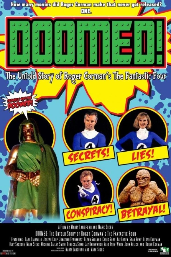 Doomed: The Untold Story of Roger Corman's the Fantastic Four Poster