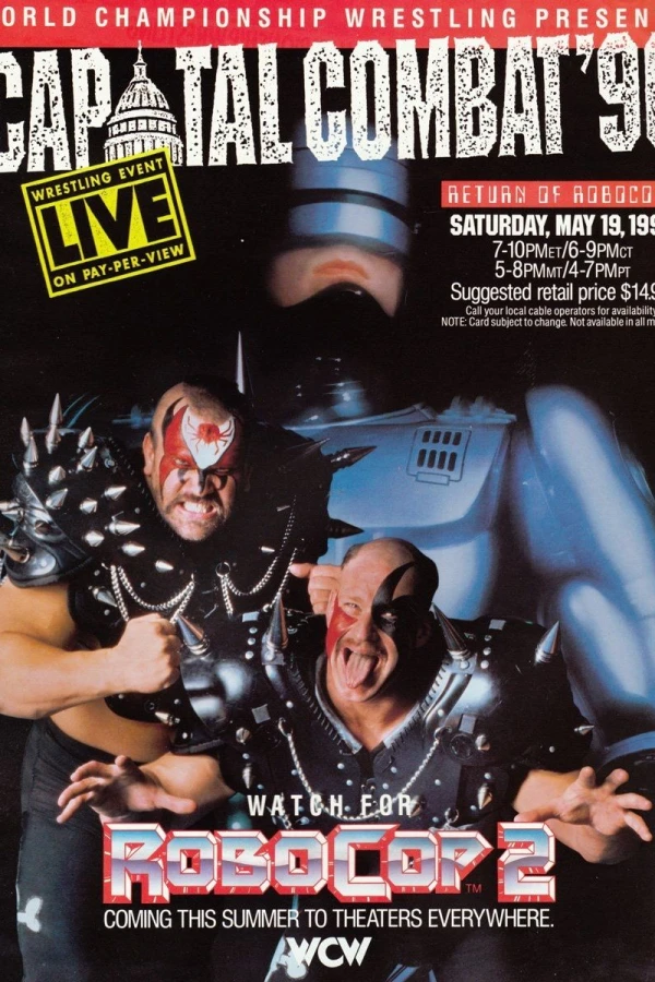WCW/NWA Capital Combat Poster