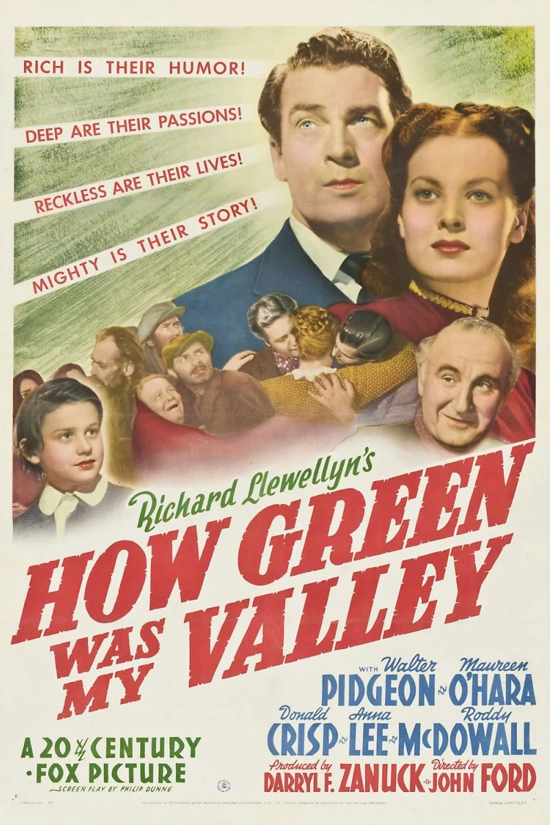 How Green Was My Valley Poster