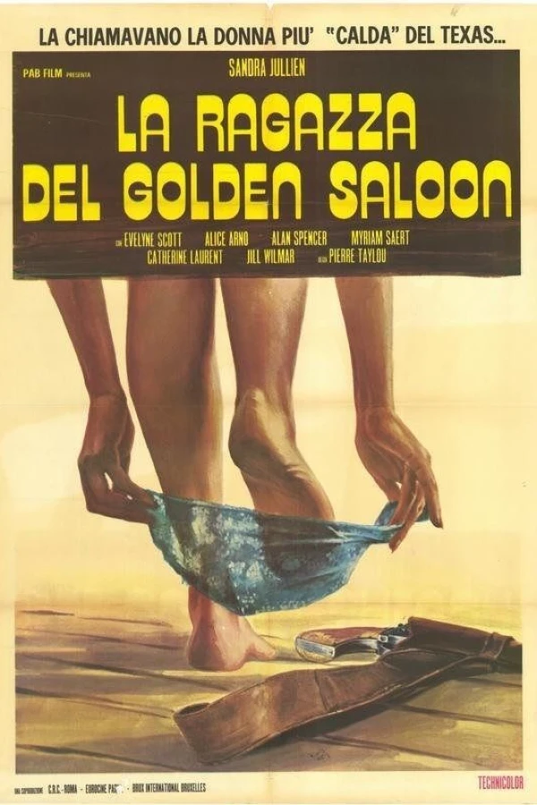 La ragazza del Golden Saloon Poster
