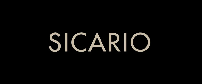 Sicario Title Card