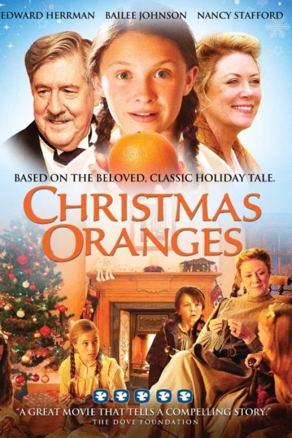 Christmas Oranges Poster