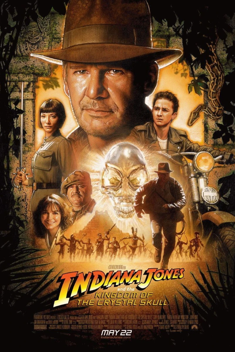 Indiana Jones 4 - E Il Regno Del Teschio Di Cristallo Poster