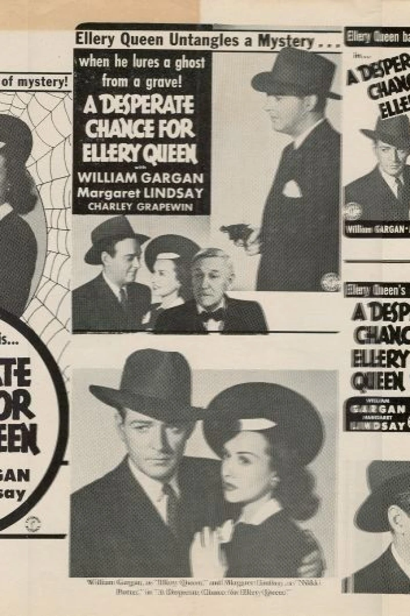A Desperate Chance for Ellery Queen Poster
