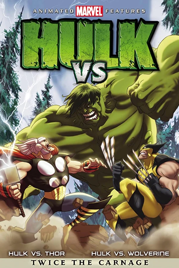 Hulk Versus Thor/Hulk Versus Wolverine Poster