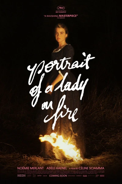 Ritratto di una donna in fiamme