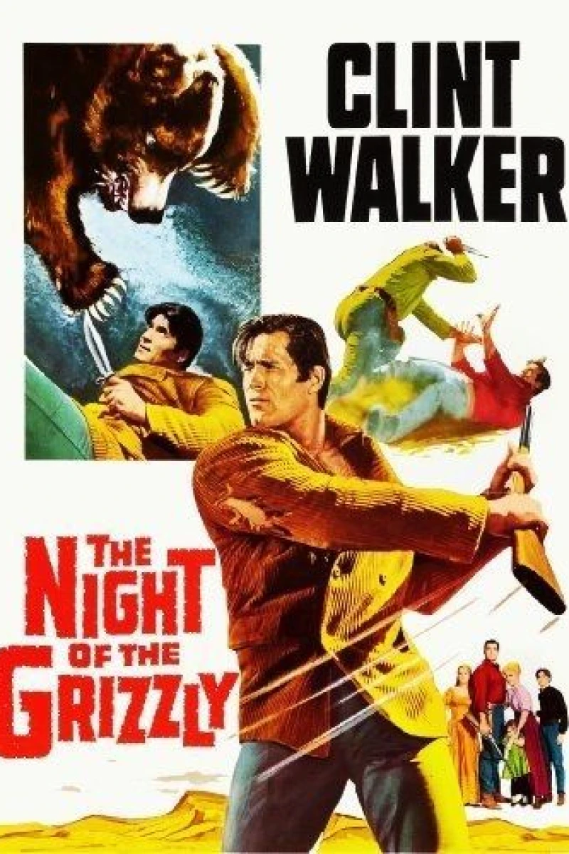 The Night of the Grizzly Poster