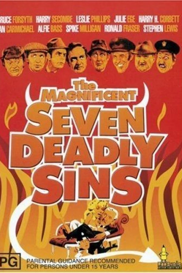 The Magnificent Seven Deadly Sins Poster