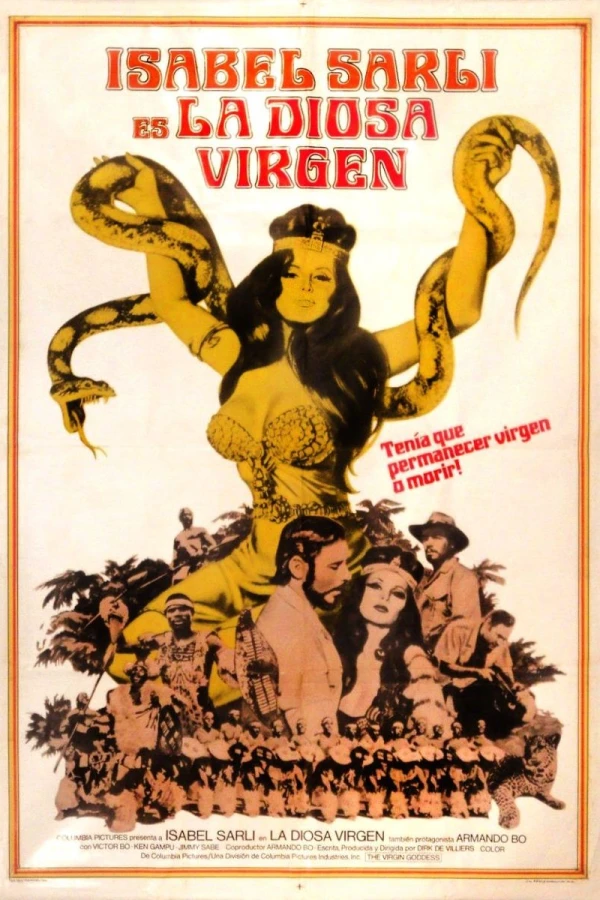 La diosa virgen Poster