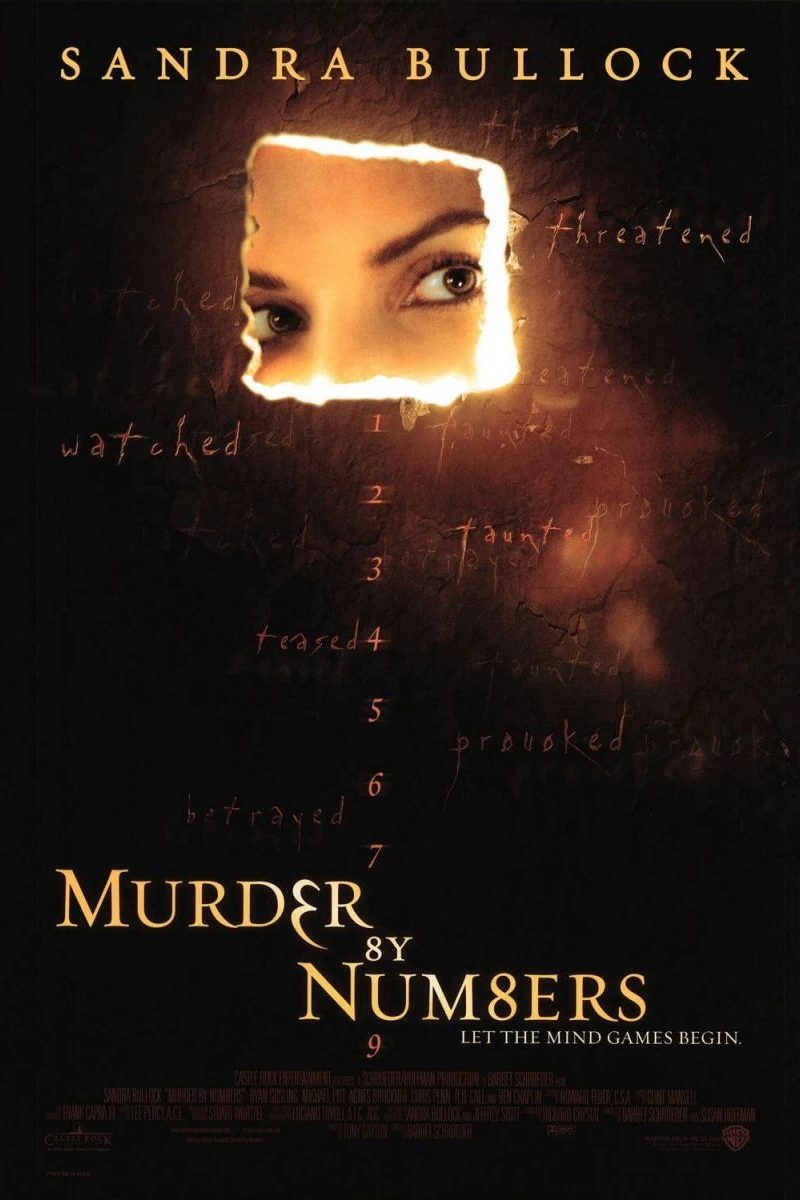 Murder By Numbers Poster