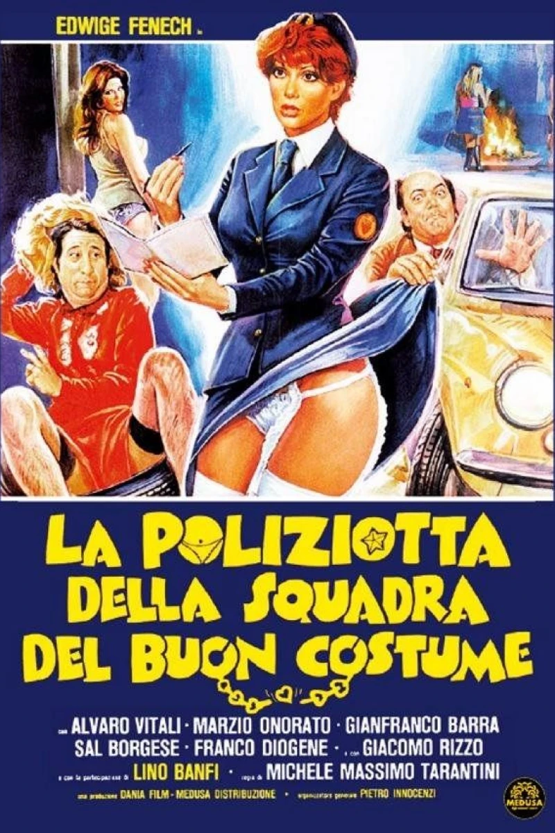 La poliziotta della squadra del buon costume Poster
