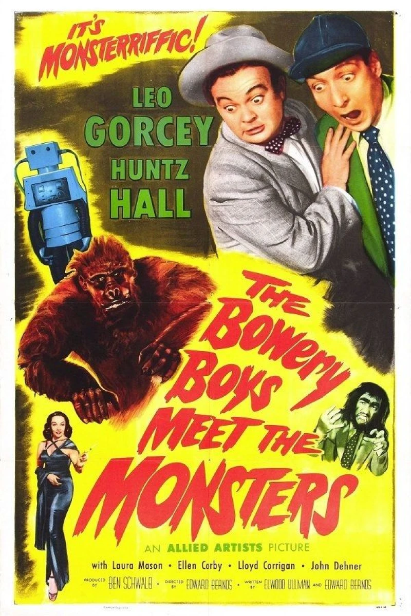 The Bowery Boys Meet the Monsters Poster