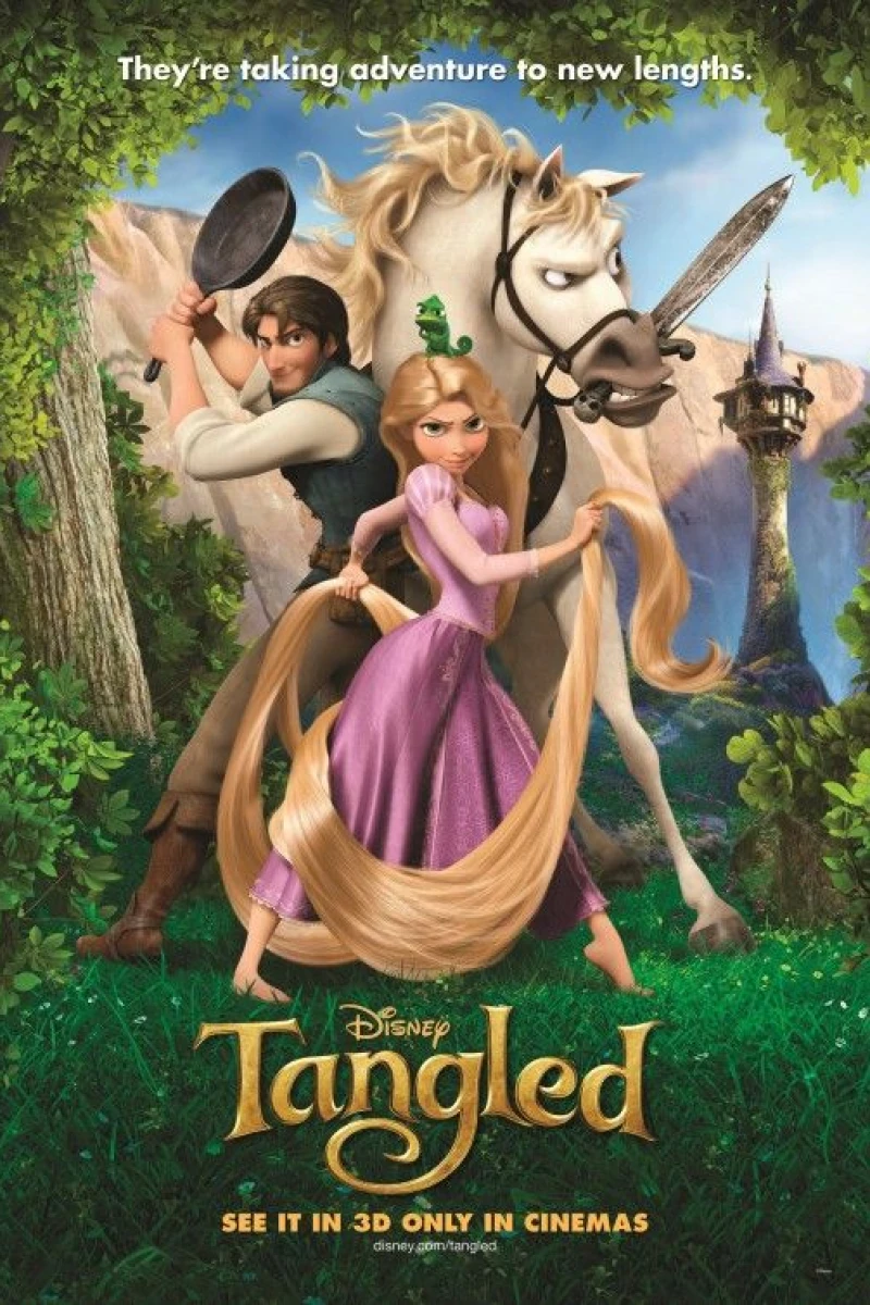 Rapunzel: L'intreccio della torre Poster